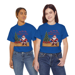 Santa “ho-ho-ho and a bottle of Rum…CRAP” Holiday Tee shirt