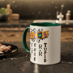 Focus Funny Wordplay Mug — Colorful 11oz/15oz Ceramic Coffee Cup