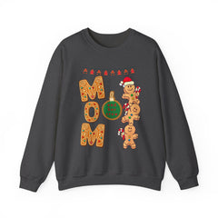 Gingerbread MOM and Her Crew Christmas Crewneck Sweatshirt