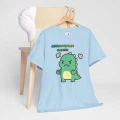 Angry Dino — "Another Fine Day! Crap!" Graphic Tee