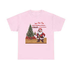 Santa “ho-ho-ho and a bottle of Rum…CRAP” Holiday Tee shirt