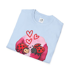 Ladybug Love T-Shirt — My Favorite Person Cute Couple Ladybugs with Hearts Valentine Tee