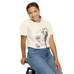 Growth... Floral Portrait T-Shirt