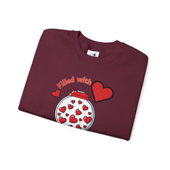 Filled with Love Unisex Heavy Blend™ Crewneck Sweatshirt