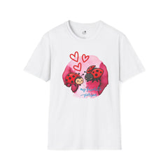 Ladybug Love T-Shirt — My Favorite Person Cute Couple Ladybugs with Hearts Valentine Tee