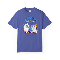 Hanukkah Dog T-Shirt — Cute Menorah & Dreidel Holiday Tee