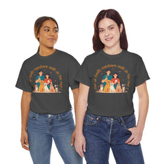 "Not all family members walk on two feet" Dog Lover Family T-Shirt