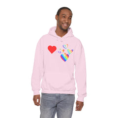 Love is Universal Unisex Heavy Blend™ Hooded Sweatshirt