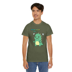 Angry Dino — "Another Fine Day! Crap!" Graphic Tee