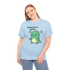 Angry Dino — "Another Fine Day! Crap!" Graphic Tee