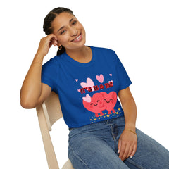 Valentine 'It's U & Me' Heart Couple T-Shirt
