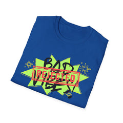 Bad Vibes Rejected T-Shirt — Neon Streetwear Graphic Tee