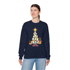 Christmas Penguin Crewneck Sweatshirt