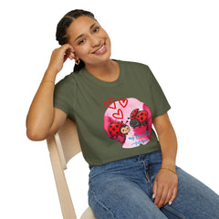 Ladybug Love T-Shirt — My Favorite Person Cute Couple Ladybugs with Hearts Valentine Tee