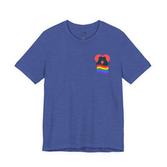 Pride Heart Tee 1— Rainbow Heart Graphic T-Shirt