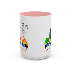 Coffee Mug Penguin Singing Design 11, 15oz