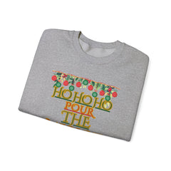 Sweatshirt - "Ho Ho Ho Pour The Merlot" Christmas Wine Crewneck