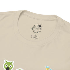 Cute Garden Worm Whimsical Springtime Tee