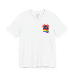 Pride Heart Tee 1— Rainbow Heart Graphic T-Shirt