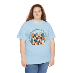 "Not All Family Members Walk on Two Feet" Cute Cat Family Graphic Tee