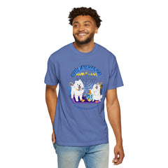 Hanukkah Dog T-Shirt — Cute Menorah & Dreidel Holiday Tee
