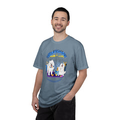Hanukkah Dog T-Shirt — Cute Menorah & Dreidel Holiday Tee