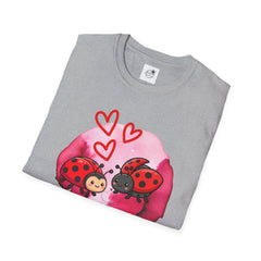 Ladybug Love T-Shirt — My Favorite Person Cute Couple Ladybugs with Hearts Valentine Tee