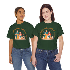"Not all family members walk on two feet" Dog Lover Family T-Shirt