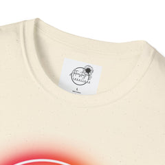Rainbow Lips T-Shirt — Pride LGBT Neon Circle Graphic Tee