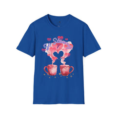 So Steamy Coffee T‑Shirt — Cute Couples/Coffee Lover Tee