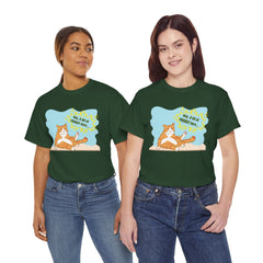 Hey Can I Get a Bit of PRIVACY Here..Orange Cat Graphic T-Shirt