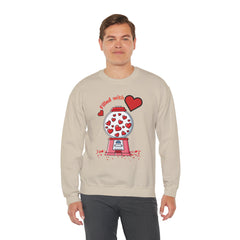 Filled with Love Unisex Heavy Blend™ Crewneck Sweatshirt