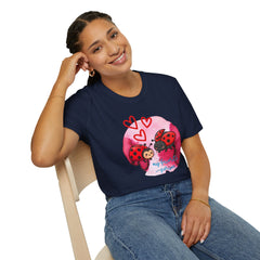 Ladybug Love T-Shirt — My Favorite Person Cute Couple Ladybugs with Hearts Valentine Tee