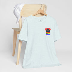 Pride Heart Tee 1— Rainbow Heart Graphic T-Shirt