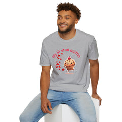My Lil Stud Muffin T-Shirt — Cute Valentine’s Muffin Graphic Tee