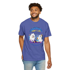 Hanukkah Dog T-Shirt — Cute Menorah & Dreidel Holiday Tee