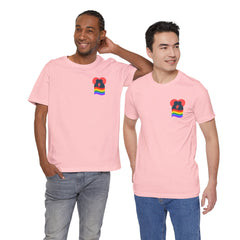 Pride Heart Tee 1— Rainbow Heart Graphic T-Shirt