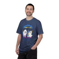 Hanukkah Dog T-Shirt — Cute Menorah & Dreidel Holiday Tee