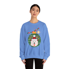 Christmas Theme Unisex Heavy Blend™ Crewneck Sweatshirt Customizable