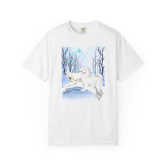 Winter Wonderland Samoyed T-Shirt — Holiday Dog Lover Tee