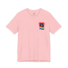 Pride Heart Tee 1— Rainbow Heart Graphic T-Shirt