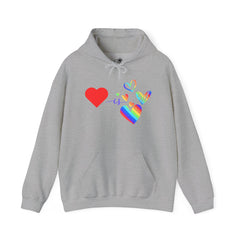 Love is Universal Unisex Heavy Blend™ Hooded Sweatshirt
