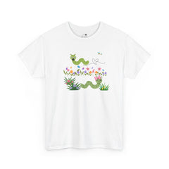 Cute Garden Worm Whimsical Springtime Tee