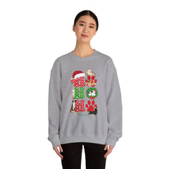 Christmas Ho Ho Ho Pet Lovers Crewneck Sweatshirt