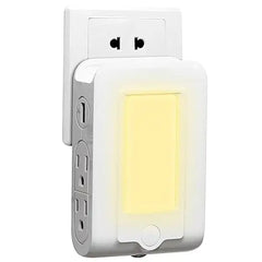 4 in 1 Expert Multitasker Wall Power Adapter Socket And Phone Charger With Night Light Function