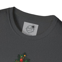 Christmas Australian Shepherd Dogs T-Shirt — Festive Tree & Presents Holiday Tee