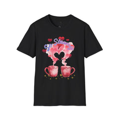 So Steamy Coffee T‑Shirt — Cute Couples/Coffee Lover Tee
