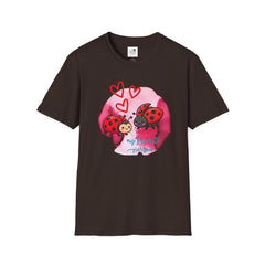 Ladybug Love T-Shirt — My Favorite Person Cute Couple Ladybugs with Hearts Valentine Tee