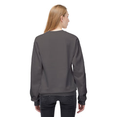 Campfire Cats Crewneck Sweatshirt — Woodland Night Cats Around a Bonfire