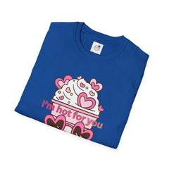 I'm Hot For You Coffee Cup Tee — Cute Valentine's Day Graphic T-Shirt